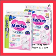 [Cộng Miếng - Jumbo] Tã Bỉm Dán/Quần Merries Nội Địa size NB96/S88/M68